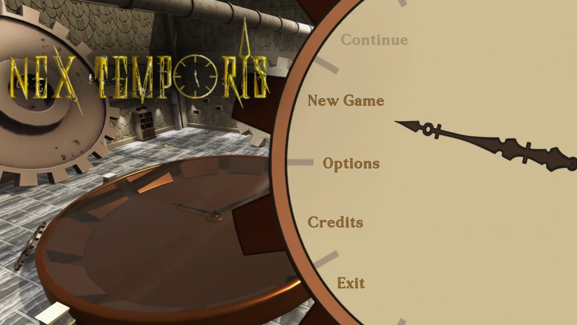 Main Menu Nex Temporis